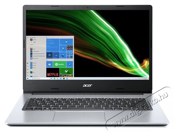 Acer Aspire A314-35-C5JM 14"FHD/Intel Celeron N4500/4GB/256GB/Int.VGA laptop - ezüst Iroda és számítástechnika - Notebook - 459282