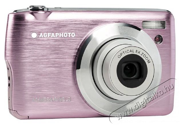 AgfaPhoto Agfa DC8200 kompakt digitális rózsaszín fényképezőgép Fényképezőgép / kamera - Kompakt fényképezőgép - Normál tudású kompakt - 466695