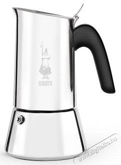 Bialetti Venus 7254/CN 4 személyes indukciós kotyogós kávéfőző - inox Konyhai termékek - Kávéfőző / kávéörlő / kiegészítő - Kotyogó kávéfőző - 368784