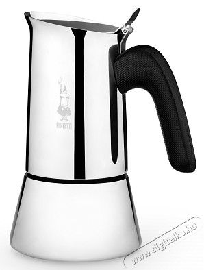 Bialetti Venus 7256/CN 10 személyes indukciós inox kotyogós kávéfőző Konyhai termékek - Kávéfőző / kávéörlő / kiegészítő - Kotyogó kávéfőző - 368786