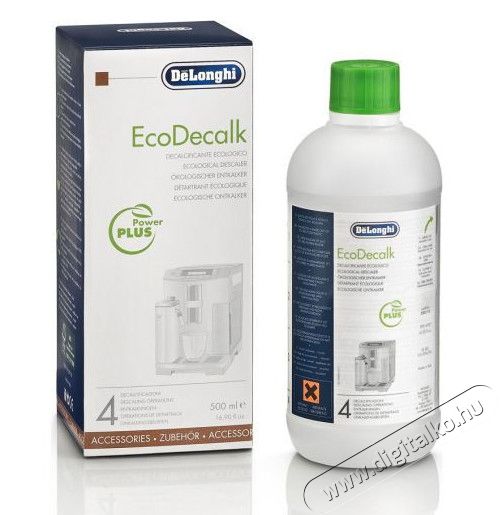 Delonghi DLSC500 ECODecalk vízkőoldó (500 ml) Konyhai termékek - Kávéfőző / kávéörlő / kiegészítő - Filter / tisztító / vízkőmentesítő - 290179