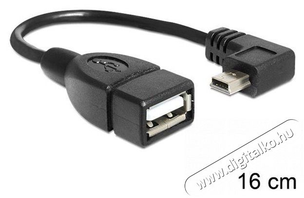 Delock 16cm USB mini apa - USB 2.0-A anya OTG kábel Iroda és számítástechnika - Számítógép tartozék - USB kábel - 387462