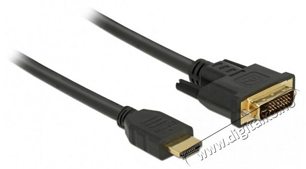 Delock 85654 HDMI - DVI 24+1 kétirányú 2m kábel Tv kiegészítők - Kábel / csatlakozó - DVI-Hdmi kábel - 406124