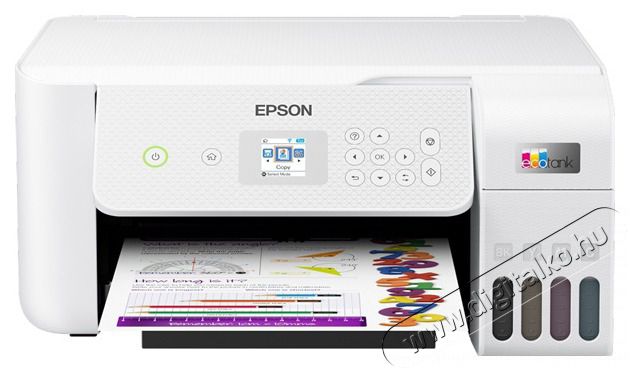 Epson EcoTank L3266 színes tintasugaras multifunkciós nyomtató Iroda és számítástechnika - Nyomtató - Multifunkciós (tintasugaras) - 392277
