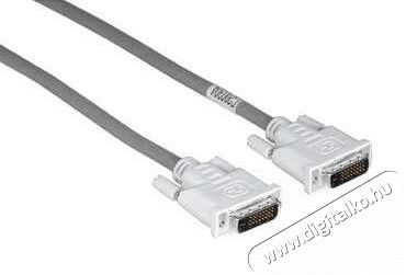 Hama DVI - DVI Dual Link 1.8m összekötő kábel - 45077 Iroda és számítástechnika - Számítógép tartozék - Vga monitor kábel - 287113