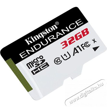 Kingston High Endurance microSDHC 32GB UHS-I Class 10 (SDCE/32GB) memória kártya Memória kártya / Pendrive - MicroSD / MicroSDHC kártya - 350962