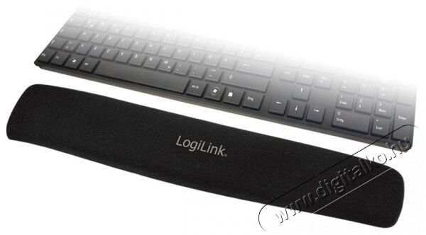LogiLink ID0044 Billentyűzet csuklótámasz - fekete Iroda és számítástechnika - Egyéb számítástechnikai termék - 326095