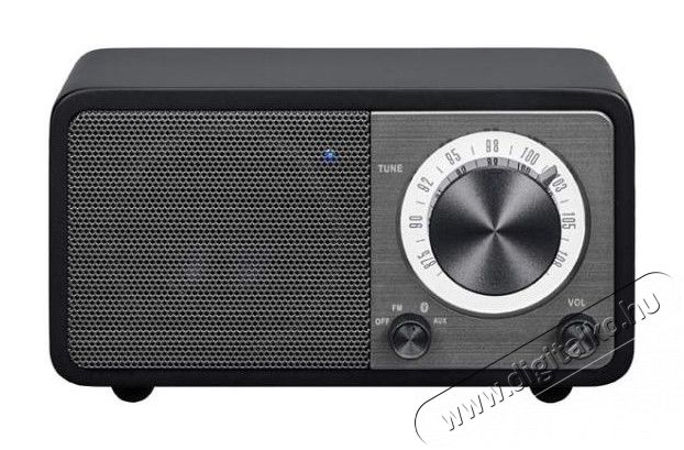 Sangean WR-7 Genuine Mini Bluetooth FM rádió (fekete) Audio-Video / Hifi / Multimédia - Rádió / órás rádió - Asztali rádió - 345340