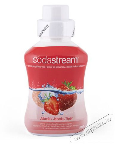 Sodastream Strawberry soda szörp 500ml Konyhai termékek - Sodastream szódagép - Sodastream szörp - 383023