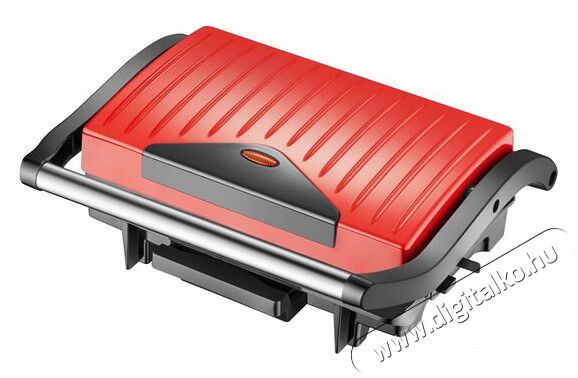 Too CG-404R-1500W kontakt grill - piros Konyhai termékek - Konyhai kisgép (sütés / főzés / hűtés / ételkészítés) - Kontakt grill sütő / sütőlap - 368483