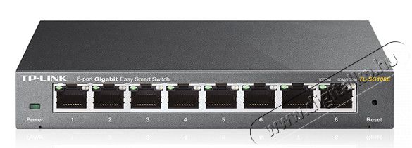 TP-LINK TL-SG108E 8-Port Gigabit Easy Smart Switch Iroda és számítástechnika - Hálózat - Switch - 313248