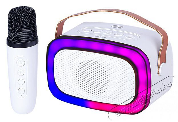 Trevi XR8A01 hordozható fehér gyermek Bluetooth party box Audio-Video / Hifi / Multimédia - Party / DJ termék - Party termék - 495135