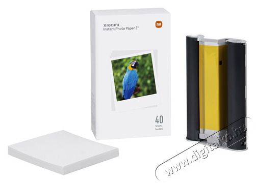 Xiaomi Instant 3 40db fotónyomtató papír Fotó-Videó kiegészítők - Kisméretű fotónyomtató - Fotópapír - 480746